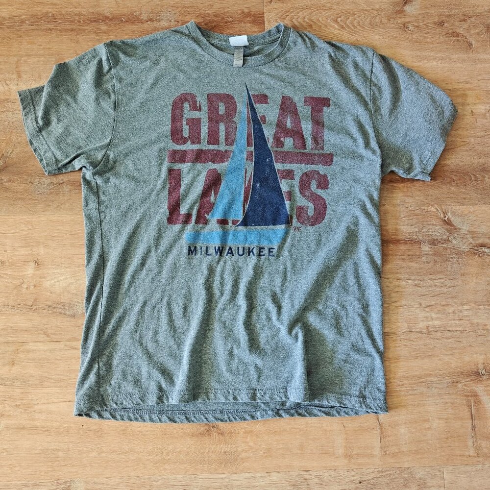 Great Lakes Milwaukee Shirt Gray XL